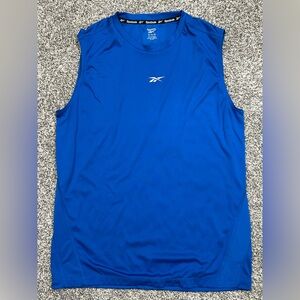 Reebok Men's Vibrant Blue Tank Top